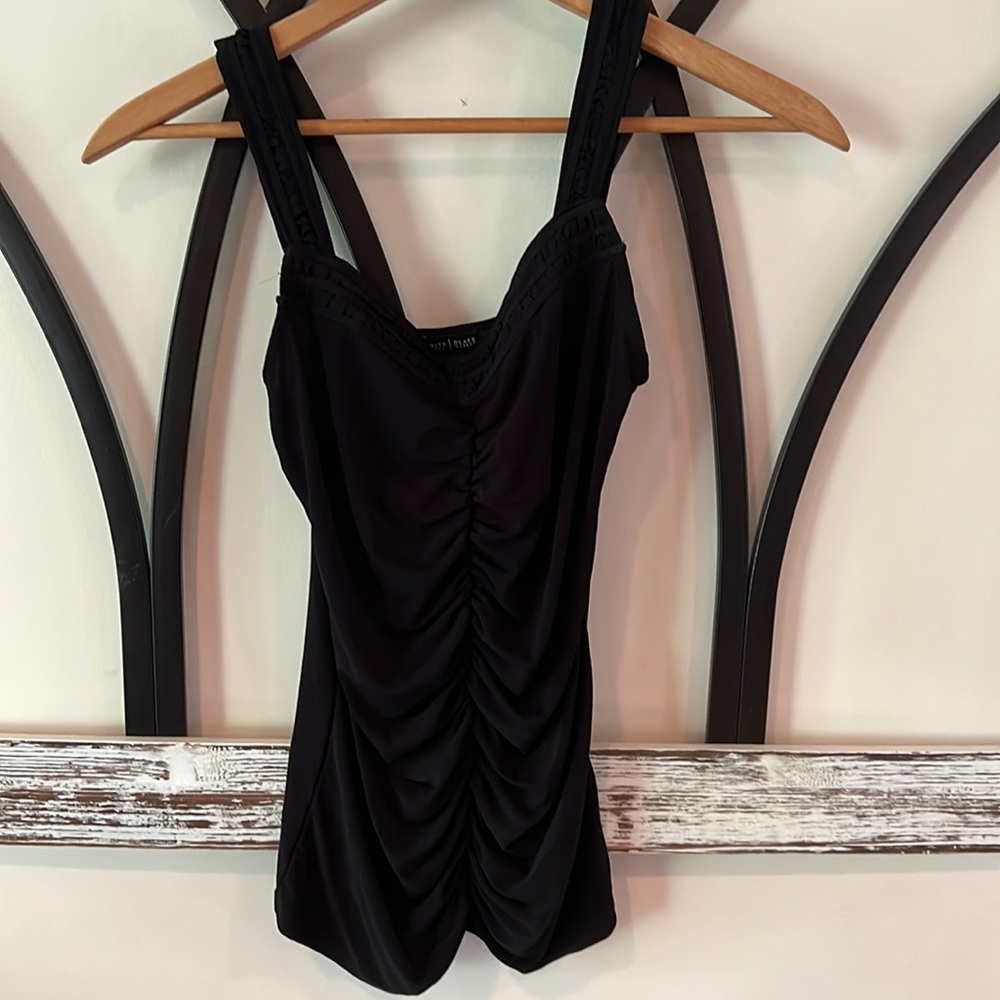 WHBM Ruched Tank - XS
